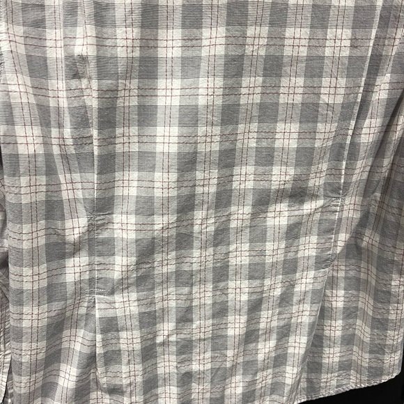 Pendleton Light Gray Plaid Casual Shirt - Picture 4 of 6